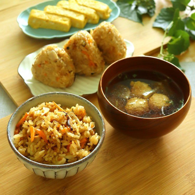 炊き込みご飯など
