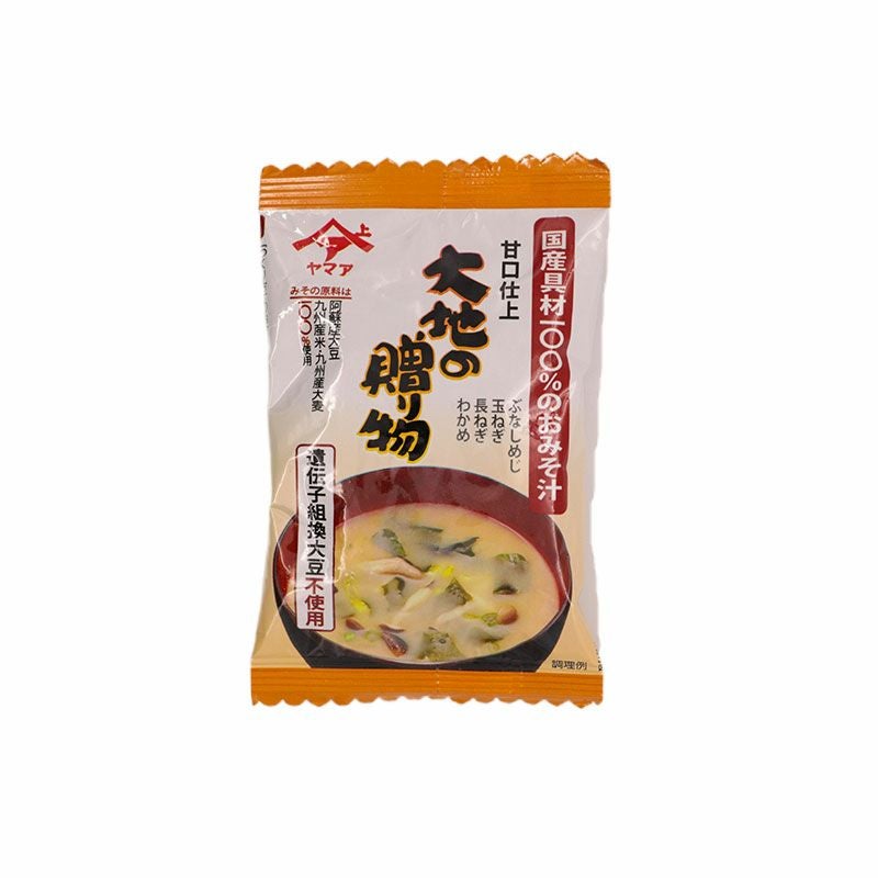 フリーズドライみそ汁大地の贈り物1食