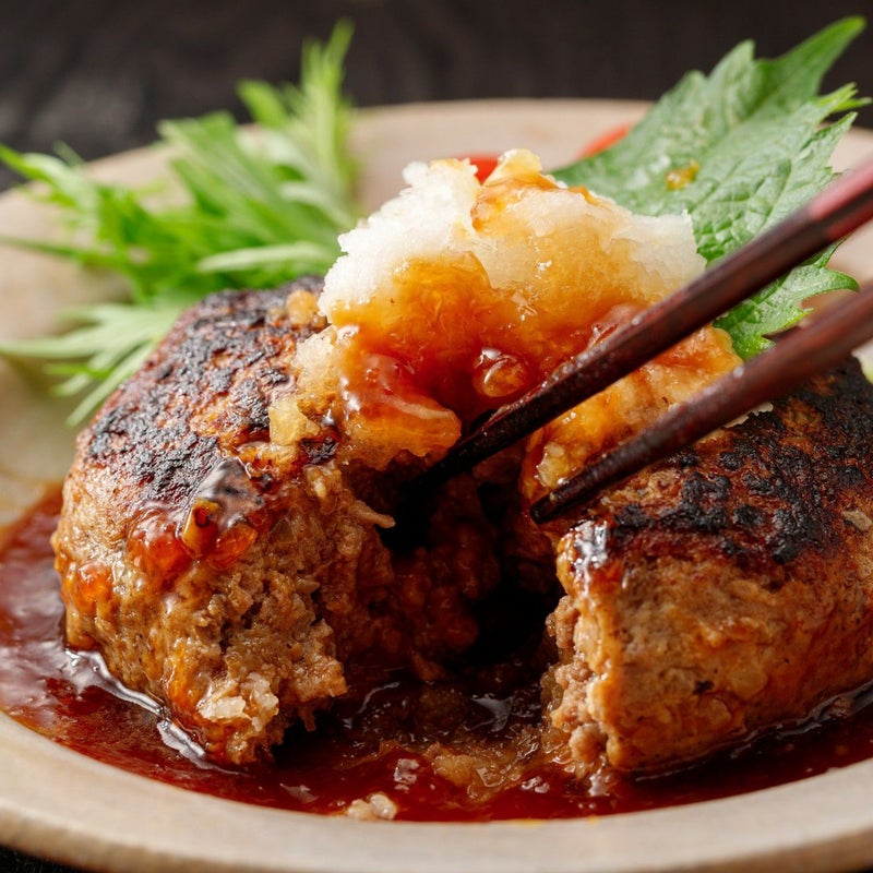 ハンバーグやステーキに