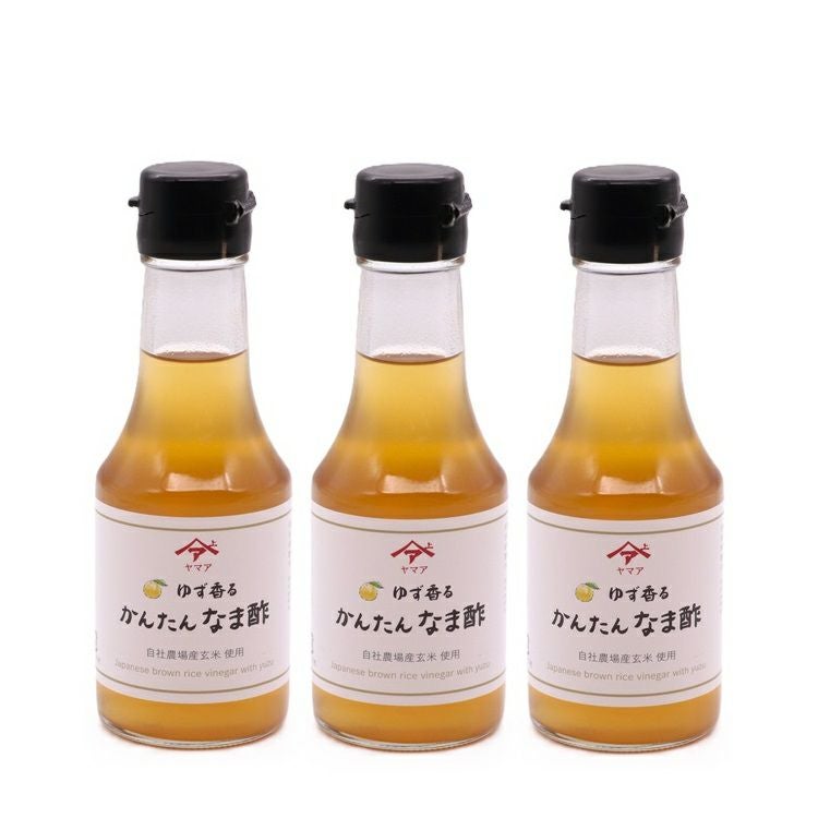 ゆず香る かんたんなま酢150ml 3本セット｜松合食品オンラインショップ