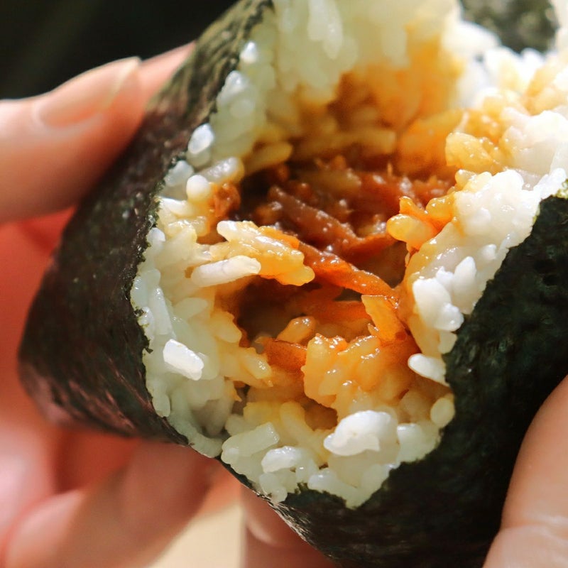 しょうがみそをおにぎりの具に